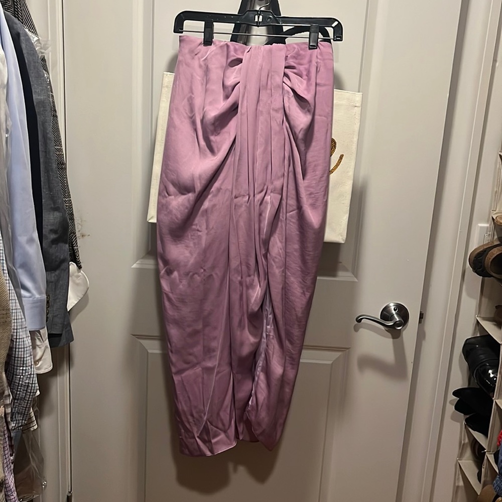 Lavender slit skirt never worn